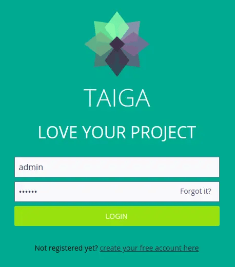 taiga-web-ui